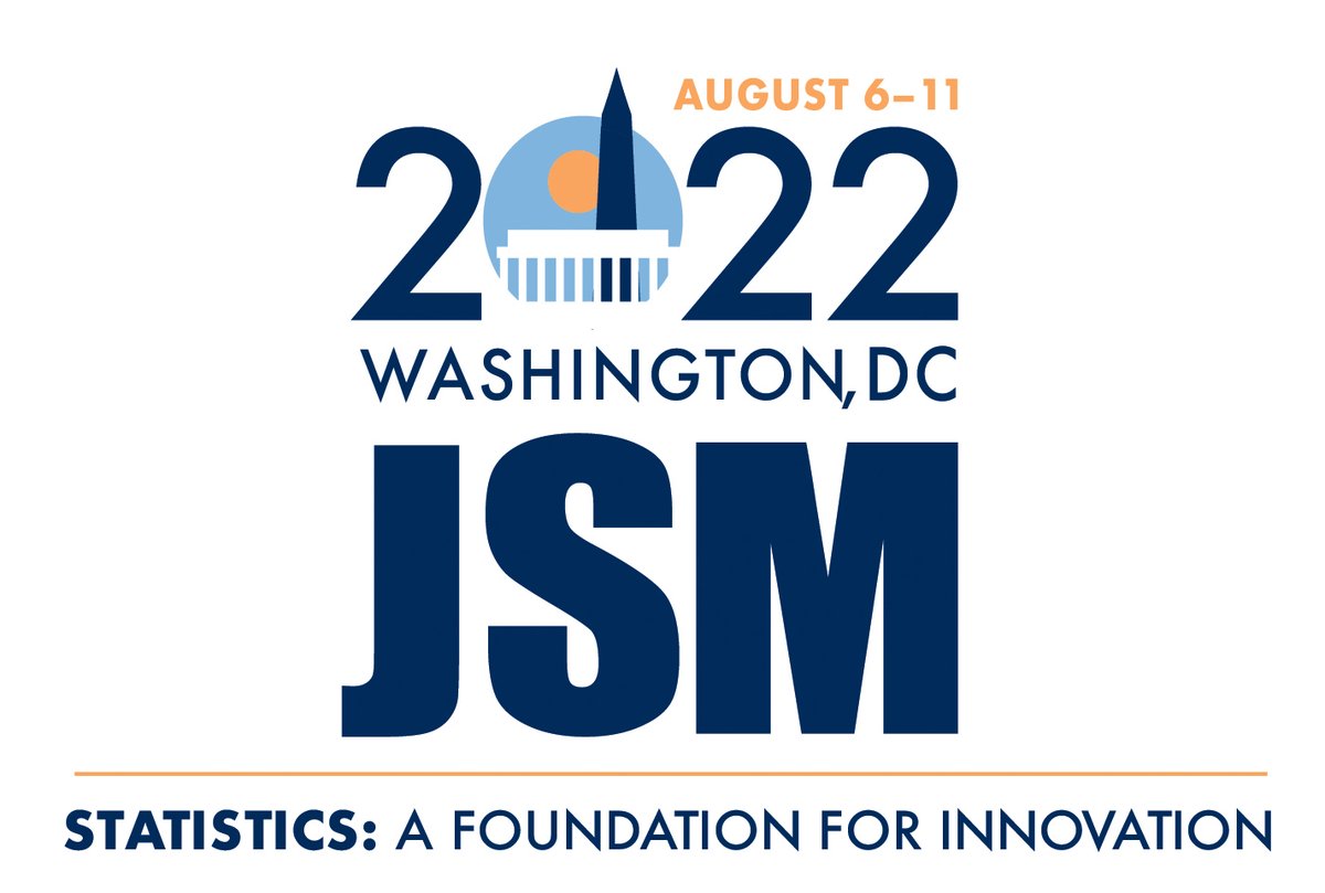 AmstatNews's tweet photo. #JSM2022 abstract submission (all except invited papers and panels) is now open. Don't miss your chance to be on the program! https://t.co/5Ihg0ms1bL https://t.co/iAWrJqh4xm