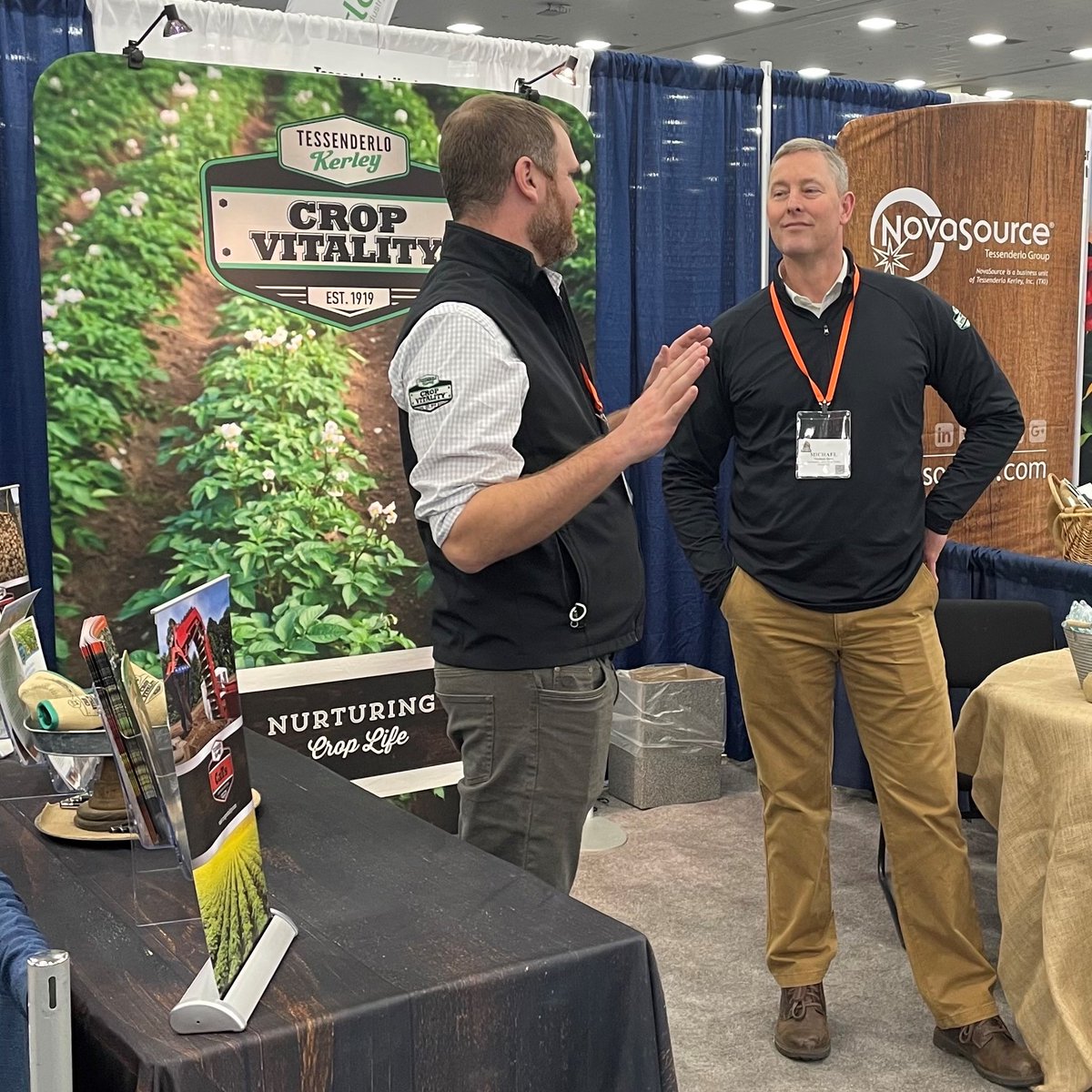 The Potato Expo is live! Come talk with the Crop Vitality Specialists and Agronomists at booth 725 and learn how our products grow healthy spuds.

Can't make it to the expo? No problem! Visit our website at cropvitality.com.
#potatoexpo #cropnutrition