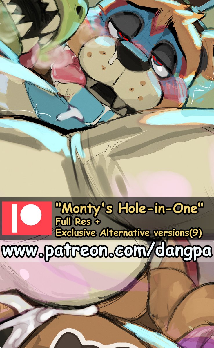 DangpaArt's tweet photo. With another shutdown comes some radical changes! Freddy's still getting used to his "upgrade", but his friend Monty will show him the ropes!

Some last minute holiday indulgence! You can check out the full image set (12 images) on https://t.co/HVDAlhSF7F ! https://t.co/rV0qSbXONA