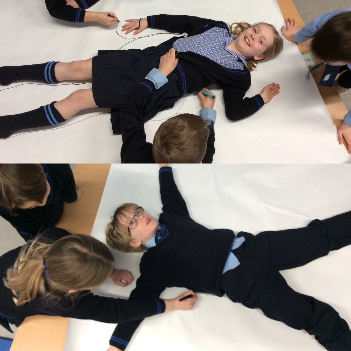 StMargs_Year3's tweet photo. Year 3 returned from their holidays eager to start their first lessons of 2022! We kicked off our new Science unit in style sharing what we already knew about the human body. Super skeleton knowledge @StMargaretsPrep! #StMargsScience #FunnyBones https://t.co/NNFKzpD4wr