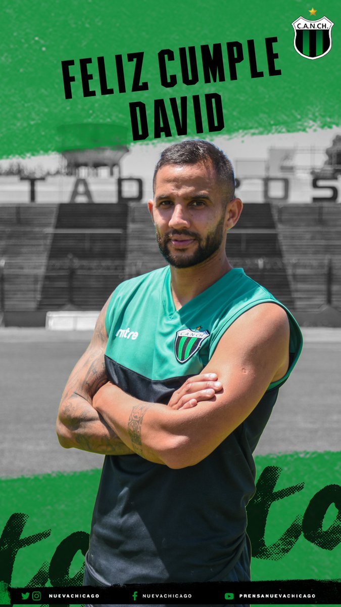NuevaChicago's tweet photo. 🎊 En el día de hoy está cumpliendo años una de las nuevas incorporaciones de esta temporada, David Achucarro.

Le deseamos que pase un gran día. 

¡Feliz cumple, @AchuDavid! 

#ChicagoCrece 💚🖤 https://t.co/PGlgHdjRm2