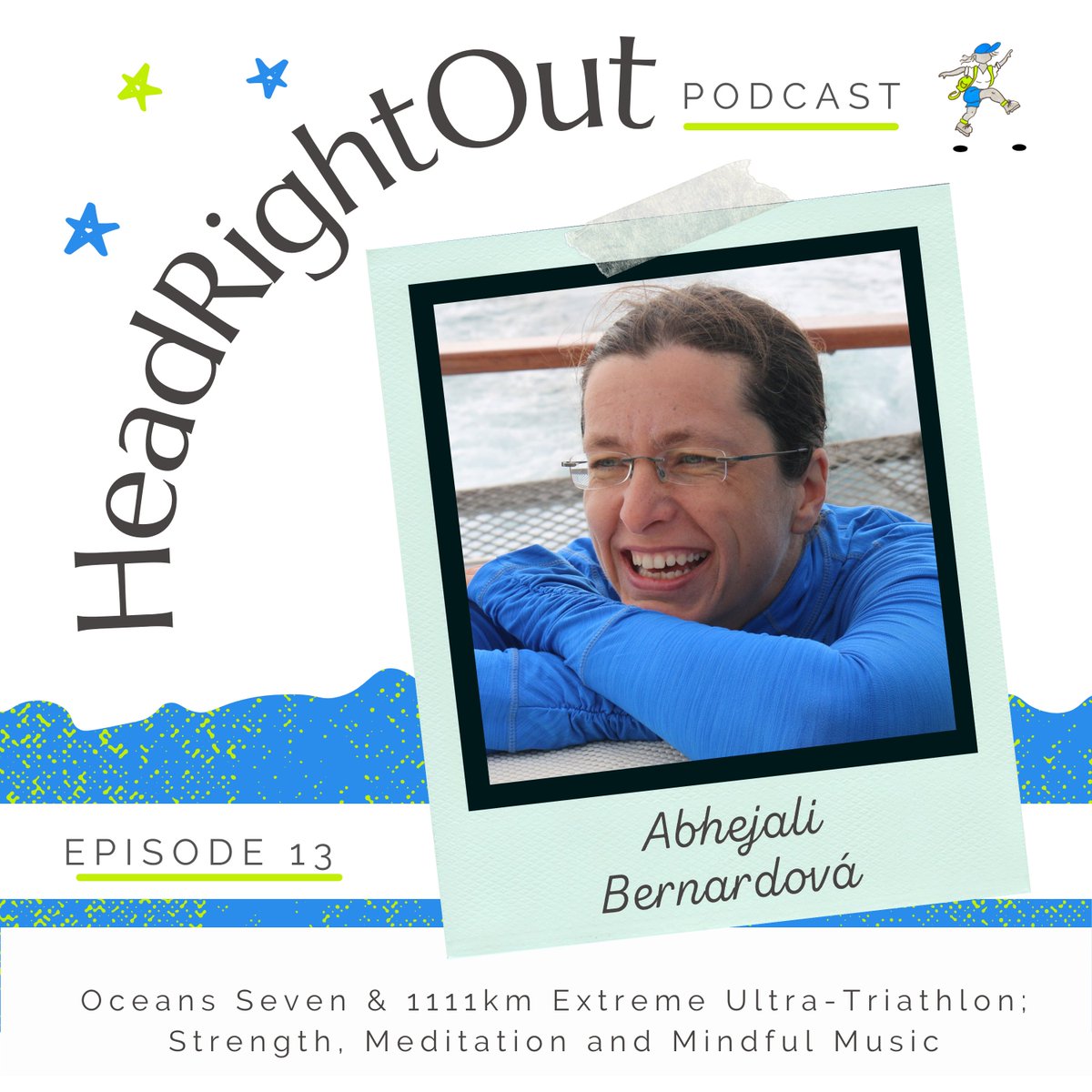 Abhejali's tweet photo. I am so happy to share with you this @headrightout podcast episode! In Zoe’s words: This conversation is definitely not just about swimming, running and cycling, as the deep and powerful methods of self-talk and managing the mind during endurance challenges are shared... https://t.co/SkvnHkjdpr