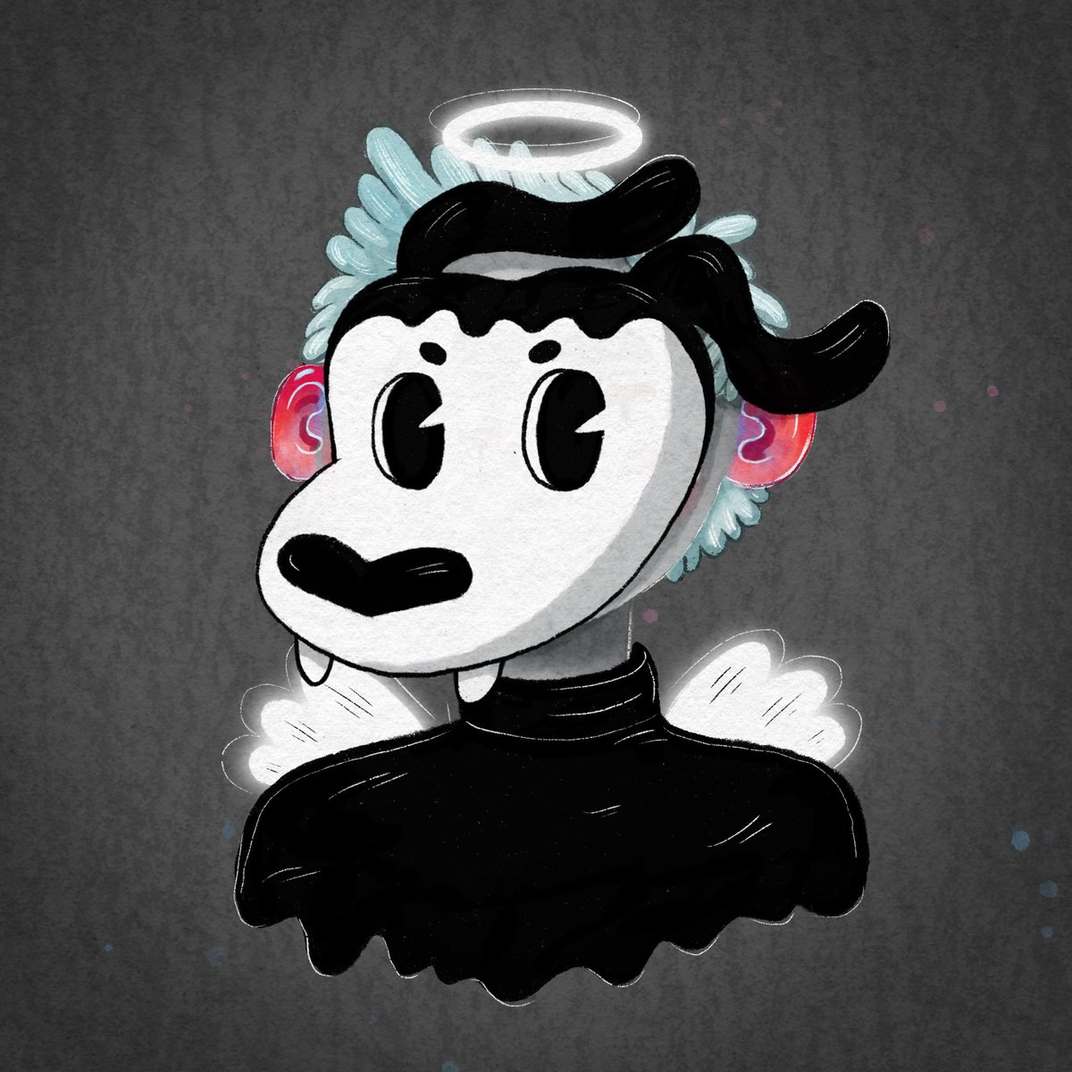 Today’s sneak peek features our frens <a href="/FlowtysNFT/">Flowtys 🎩 The Aging NFTs</a> and their vision against big corp. exploiting our cultural heritage. #freemickey

#nftart #ShadesOfYou