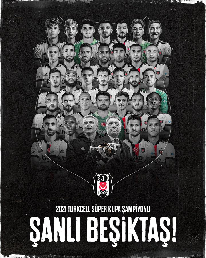 BJKSocialCrew's tweet photo. Ortada bir kupa varsa @Besiktas talibi değil, sahibidir.
Tebrikler Beşiktaş'ım👏👏👏
#Z1RV3 #ŞampiyonSensin https://t.co/IpEsKWrlth