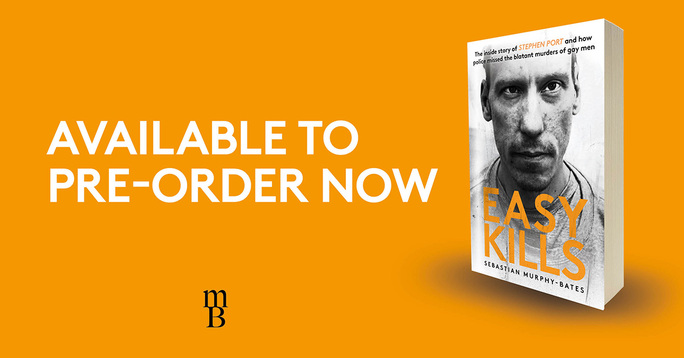 TheMirrorBooks's tweet photo. Have you been watching the BBC’s #FourLives starring Sheridan Smith and Stephen Merchant?
Uncover the inside story behind the murders of serial killer Stephen Port and the police investigation that failed its victims.
Pre-order #EasyKills now >> https://t.co/oXsKRq68fz https://t.co/GbkAllem41