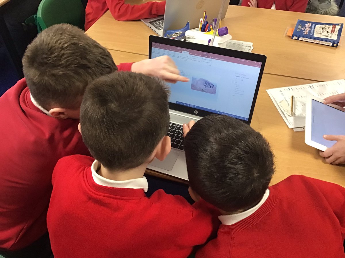 K9_is_my_puppy's tweet photo. This afternoon Superb Six (@MD_Class6 ) have been using and combining software by beginning to create a multimedia presentation on Mount Vesuvius 🌋 in PowerPoint.
Some super computing skills on show.
#MDComputing https://t.co/01NJTiJ8jH