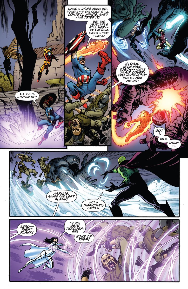 AgentesAtlasbr's tweet photo. (📰) A sétima edição de "The marvels" foi lançada e Aero continua servindo sua figuração de luxo https://t.co/GAWOlBpKwg