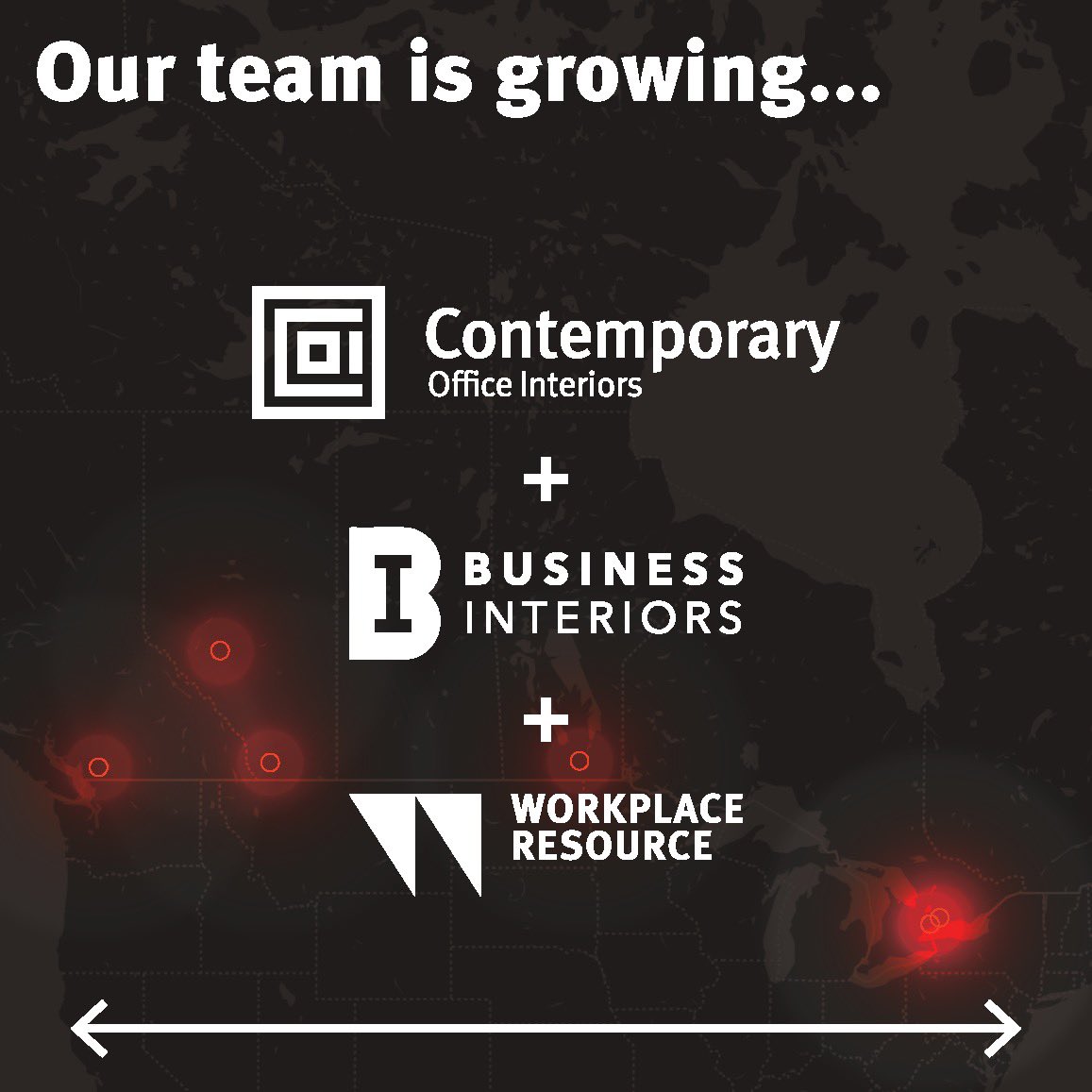 We are excited to announce that COI has entered into an agreement to combine businesses with Business Interiors of Toronto and acquire Workplace Resource Toronto. We are grateful to <a href="/MillerKnoll/">millerknoll</a> for believing in us. coi.bz/news/2022/coi-…