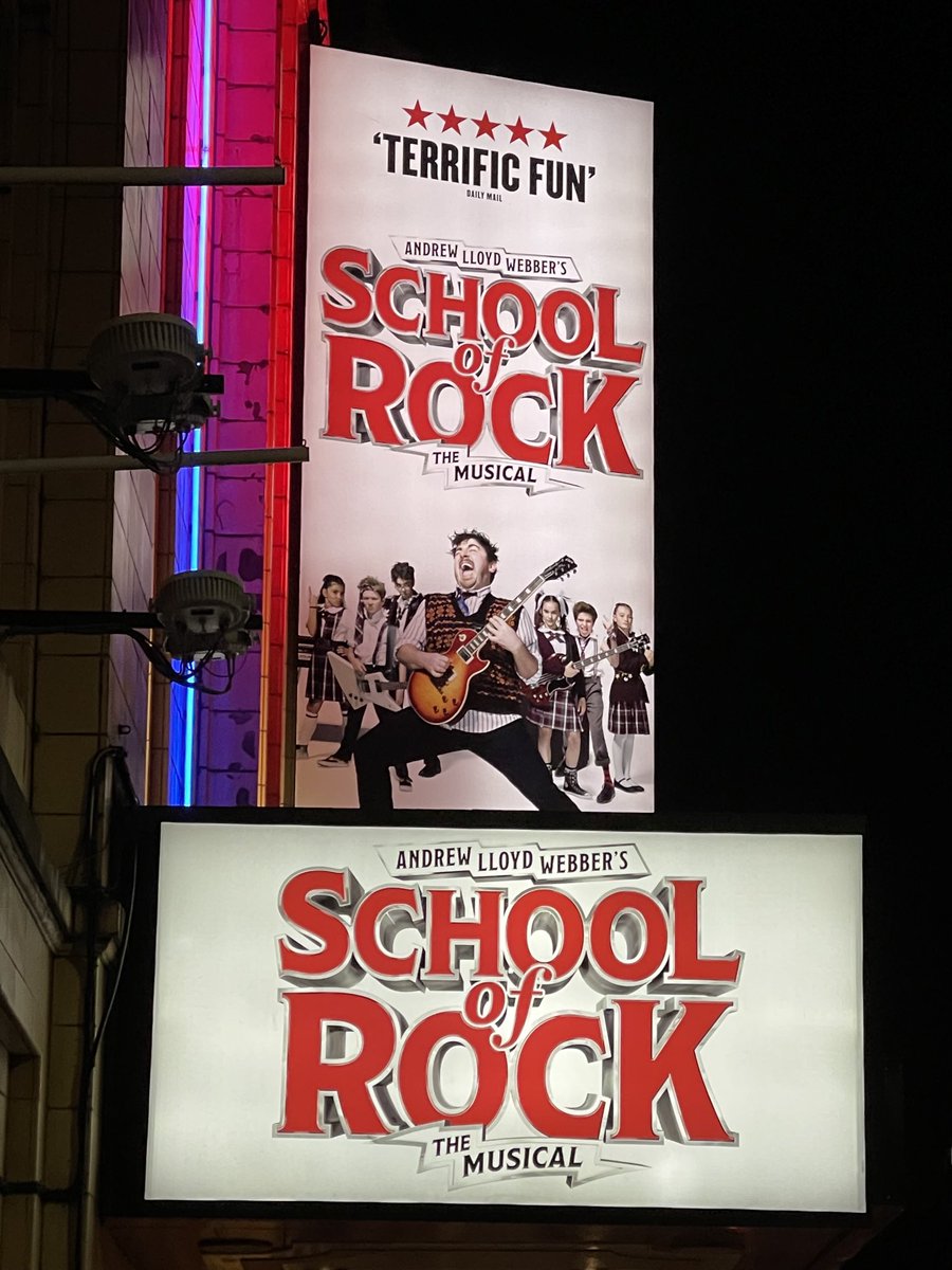 derbyhighbury's tweet photo. The cast of ‘Back To The 80s’ are having a fantastic time watching ⁦@SchoolOfRockUK⁩ https://t.co/IOTAgHGW6R