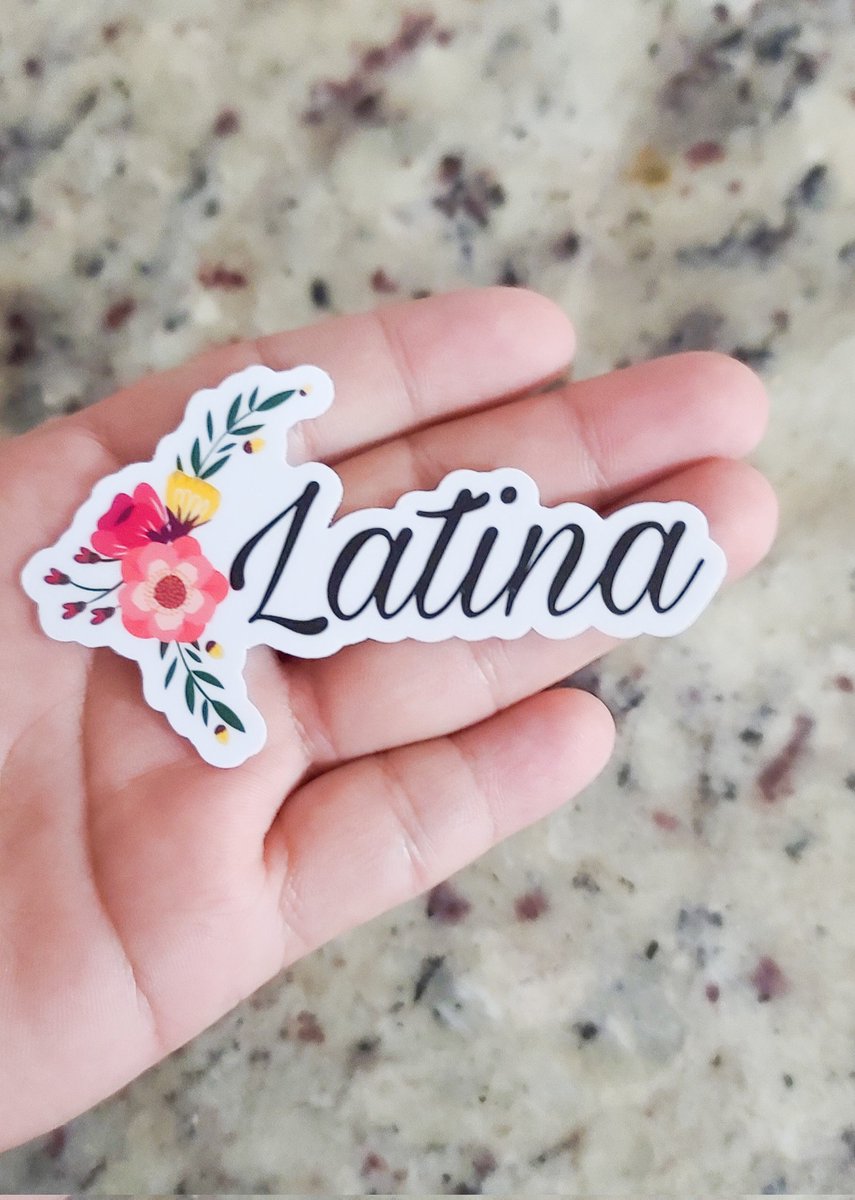 mrsrodgers__'s tweet photo. Latina Vinyl Sticker 
For on $4.00
Link in my Bio ☝
#latina #love #latino #model #latinas #mexicana #beautiful #instagood #beauty #mexico #fashion #photography #sexy #makeup #fitness #mexican #latinx #girl #explorepage #dance #colombia #selfie #latin #bhfyp #maddieandme__ https://t.co/DrHZQ6cURa