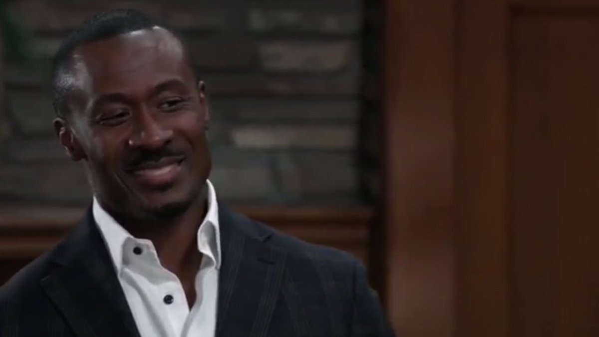 antigonea's tweet photo. Alexis may have been the one up for the job but SHAWN was the one getting interviewed.. I love how protective Sam is of her mom. #SamMcCall #ShawnButler #AlexisDavis #Shalexis #Samlexis #GH https://t.co/s4YmSda6pl