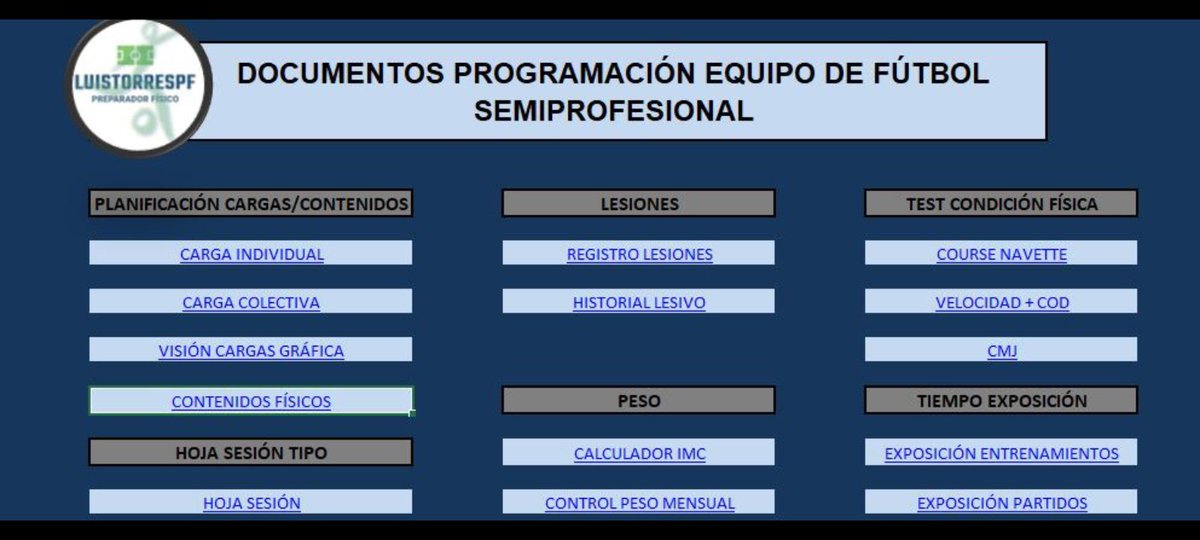 Ya vienen los Reyes... 🎵🎁👑

¿Quieres un documento excell que recoja todos los elementos fundamentales a controlar y registrar en un equipo de fútbol? ¿A qué esperas?

PASOS:
1. Sígueme y menciona a un amigo✅
2. 🔁♥️
3. Pon tu email ✉️