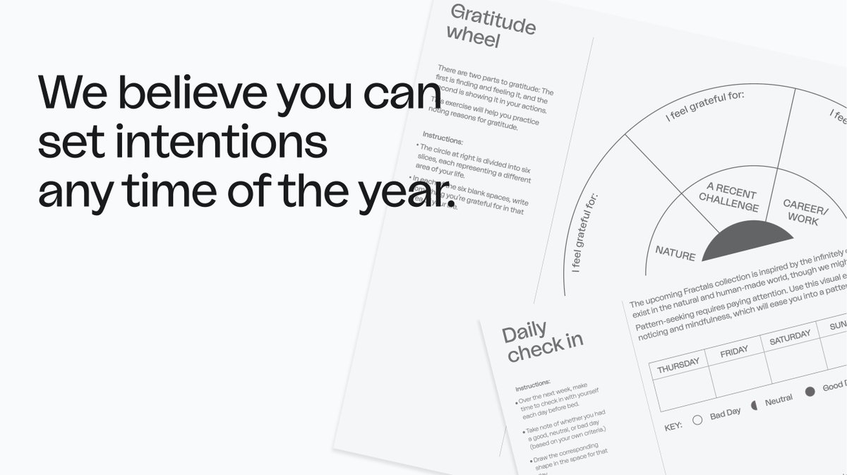 re__inc's tweet photo. We believe you can set intentions any time of the year. If this is your month to do so, come #ReimagineWithUs in membership. Discover tools for personal reflection📝 & transformation 🚀 when you join. https://t.co/L0stFhbE9A https://t.co/5zVcZOxFtg