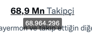 inancsalman's tweet photo. Elon Musk'ın takipçi sayısının 69M olduktan sonra $Doge ile ilgi haberleri piyasaya sürmeye başlayacağından bahsediyorlar.

Dediğim gibi bu bilgi spekülatif olabilir. Manüpilatif olabilir. Yalan ya da yanlış olabilir.

Ancak bu yorumu yapan çok kişinin yorumunu sildi @elonmusk https://t.co/nm5edwFSou