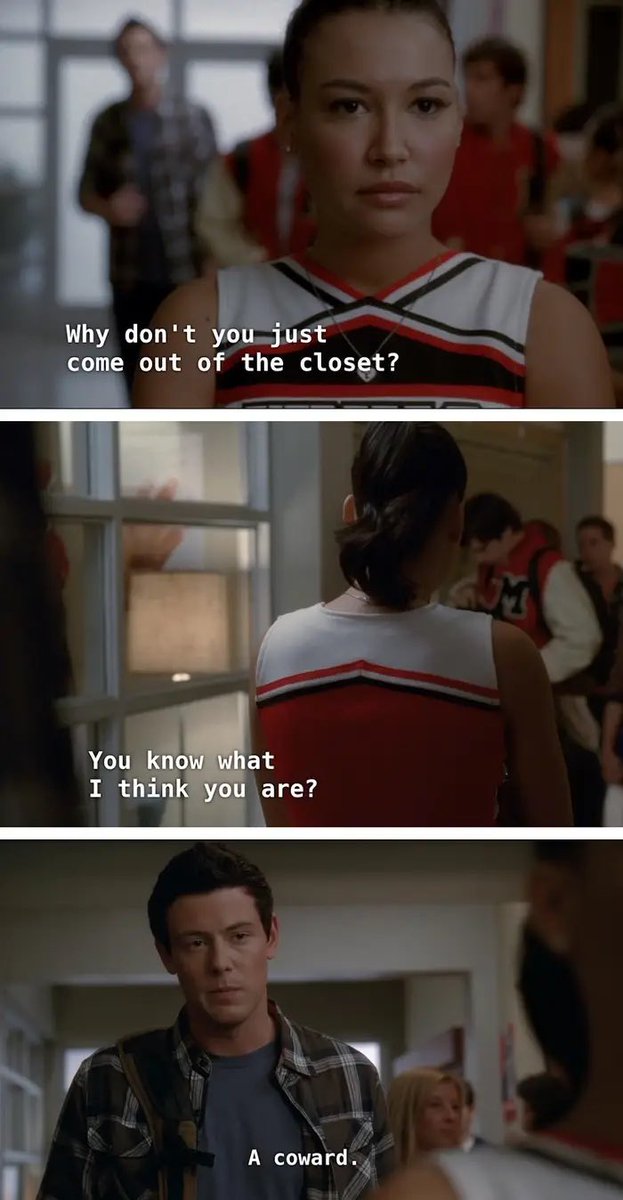 mattxiv's tweet photo. conservatives are saying that glee started the “woke movement” and i’m crying bc this was perhaps the most problematic show of the 2010s https://t.co/js9Ys4aR84