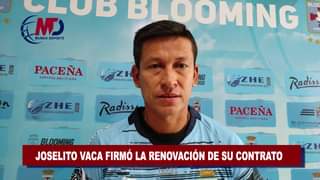 ejutv's tweet photo. Joselito Vaca firmó la renovación de su contrato con Blooming
#MundoDeporte
Con el auspic...
Autopublicado en https://t.co/DuOS6j6mjK de Facebook, Mundo Deporte https://t.co/qLvtDr6Knd