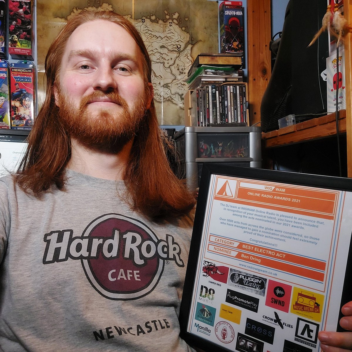 TigerDriverUK's tweet photo. My @Radio_WIGWAM Best Electro Artist nomination certificate! https://t.co/VaQv11b9P1