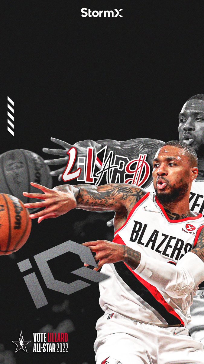 trailblazers's tweet photo. RT to wish @Dame_Lillard a fast recovery! 

#NBAAllStar | #WallpaperWednesday https://t.co/YBLIfmEdGm