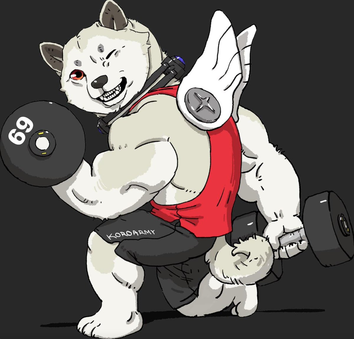 MrBdEFI's tweet photo. @Kai20452121 @ChinaPumpWXC #koroarmy #korogang #koromaruinu #Koromaru https://t.co/Uv5Q0o7KIS