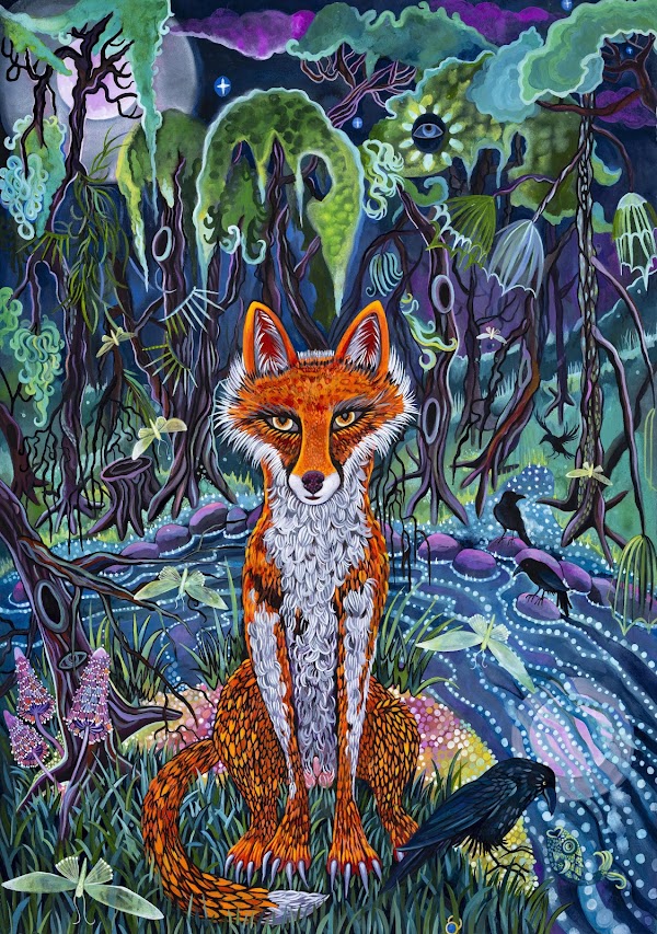 MelG101010's tweet photo. This is the very last edition available:
'The Fox That Escaped to Wimbledon Common"
By UnskilledWorker
1/3
2.5 ETH
#nftart #fantasynft #painting #fineart #unskilledworker
https://t.co/2f79SJlXfk via @opensea https://t.co/yCBpwKiyOp