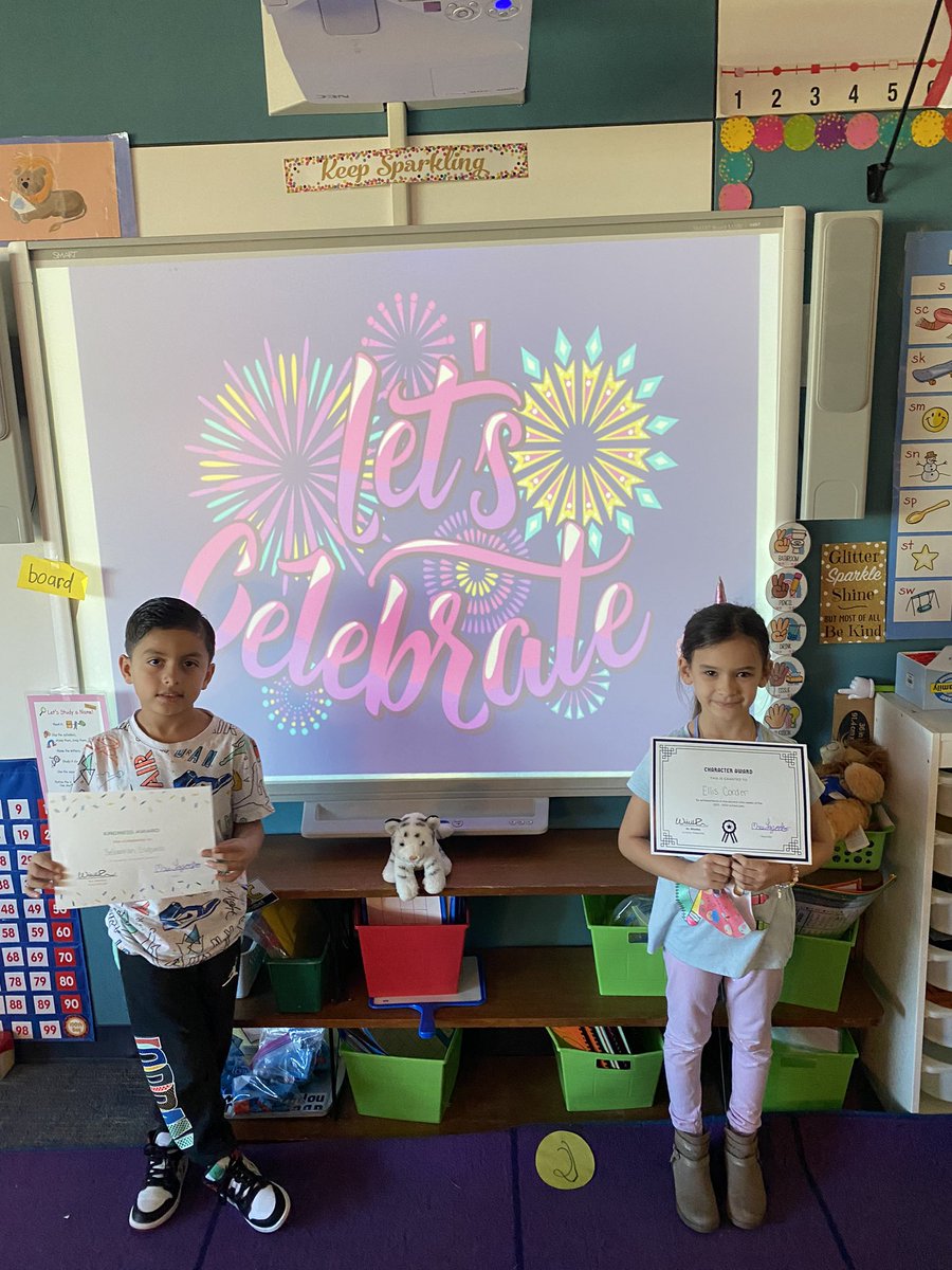 Congratulations to these hard working Bengals!! They were recognized for character and kindness today during our first grade rally! #bengalpride #waytogo