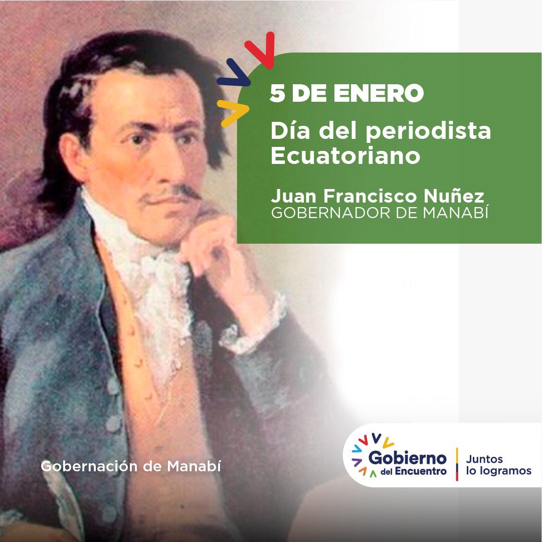 ManabiGm2's tweet photo. La @GoberManabi, felicita al periodista manabita en su día y ratifica el compromiso con la libertad de expresión. 

#DíaDelPeriodista #GobiernoDelEncuentro 
@juanfranciscoNH https://t.co/obI1m5915c