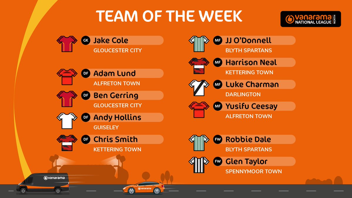 Darlofan's tweet photo. Our Luke charman is in our team of the week well done Luke. Luke I hope you seen my message https://t.co/TZW7MlwwyJ
