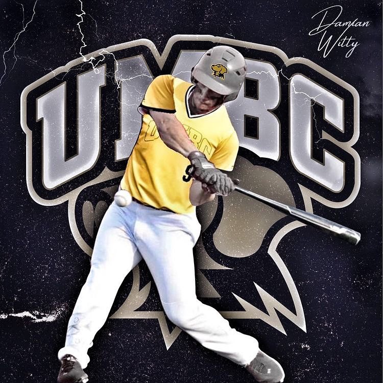 This is a dream come true many hours of hard work and dedication have brought me to this moment. I am so blessed and excited to announce that I will be furthering my athletic and academic career to play division 1 baseball at UMBC #goretrievers💛🖤