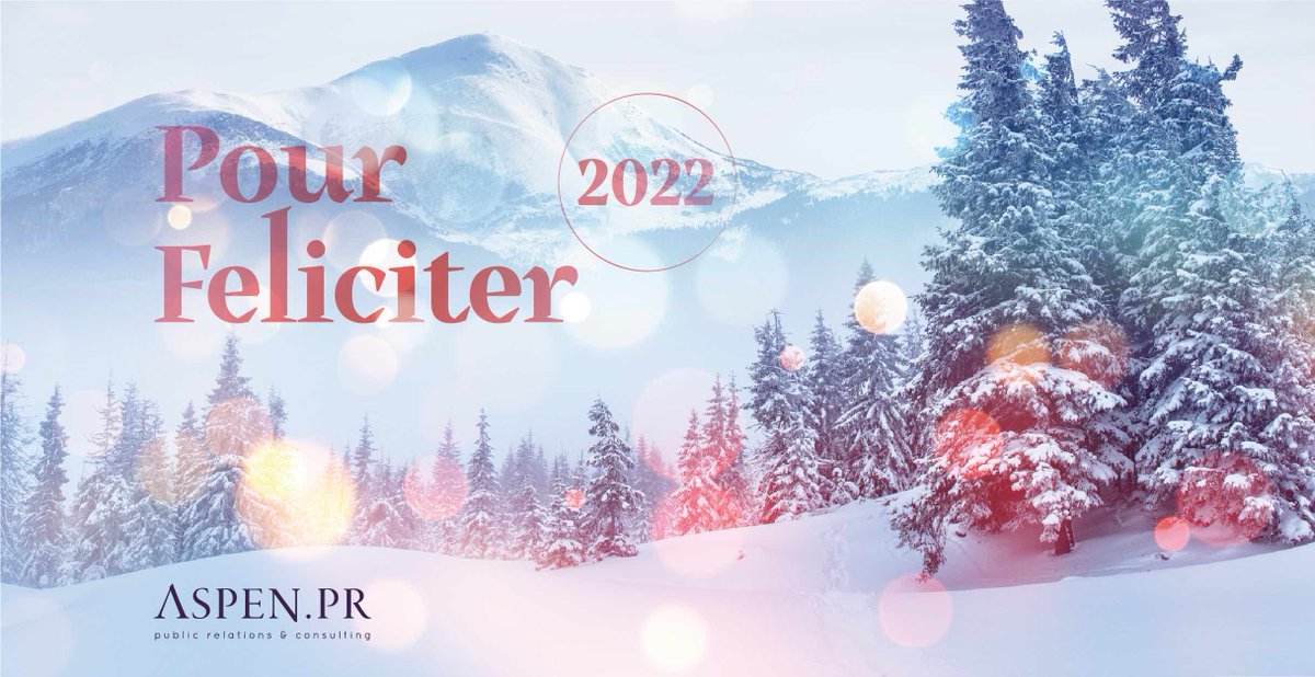 aspen_pr's tweet photo. Hodně úspěchů, pohody, spokojenosti a zejména zdraví v letošním roce přeje celý #prteam #agentury #ASPENPR  PF 2022 https://t.co/7N8nvALEIh
