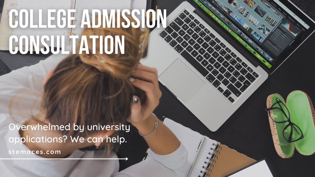 STEM_ACES_Ed's tweet image. Did you know that we offer college admissions consultation? We are here to help you put together your best possible college admission package.

Check out our website, or email / call to find out more! 
bit.ly/3qLYK62 
(778) 848-2498
drnew@stemaces.com