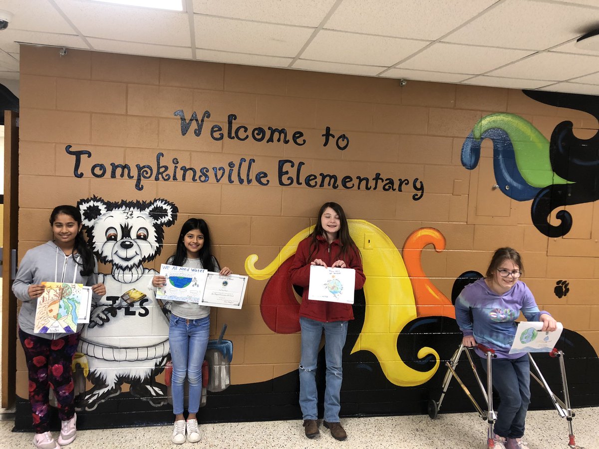 All students had the opportunity to participate in the 2021 JIM CLAYPOOL ART CONSERVATION CONTEST themed “We All Need Water”. The following TES students were picked as our winners!
1st place- Jiya Patel 
2nd place- Luz Negrete
3rd place-(tie) Emma Headrick &amp; Reagan Cleary