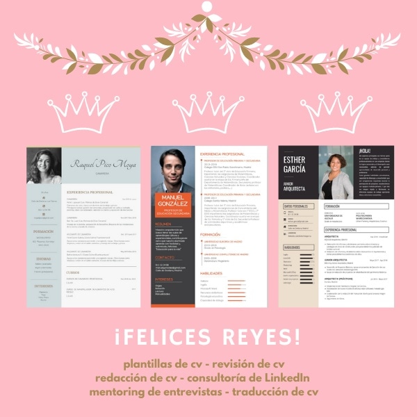 CurriculumyTrab's tweet photo. ¡Feliz Noche de Reyes!
✨Os deseamos regalos en forma de oportunidades, nuevos retos profesionales y sueños cumplidos✨
Recordad nuestras #plantillasdecurriculum y los servicios #revisióncv #redaccióncv #consultorialinkedin #mentoringentrevistas
https://t.co/UT2JEyGf2Q https://t.co/Et36oK8n0A