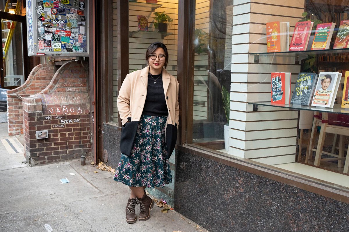 realmonaghan's tweet photo. This week for #wcw I want to spotlight the incredible Lucy Yu, who has recently opened up #yuandmebooks - a bookstore dedicated to Asian American storytelling - making her among the first Asian American bookstore owners in Manhattan. 💫 https://t.co/vlSDf60WJo