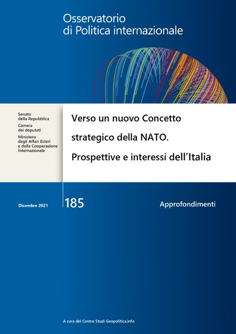 g_natalizia's tweet photo. 🌐"Verso un nuovo Concetto strategico della #Nato" è l'approfondimento di @Geopoliticainfo per @SenatoStampa @Montecitorio @ItalyMFA
🇺🇸Con @itselisbrus ragioniamo sulla prospettiva americana circa:
- identità del nemico
- raggio d'azione
- burden sharing
▶️https://t.co/NSM0ERGCuO https://t.co/XPIYRekGRd