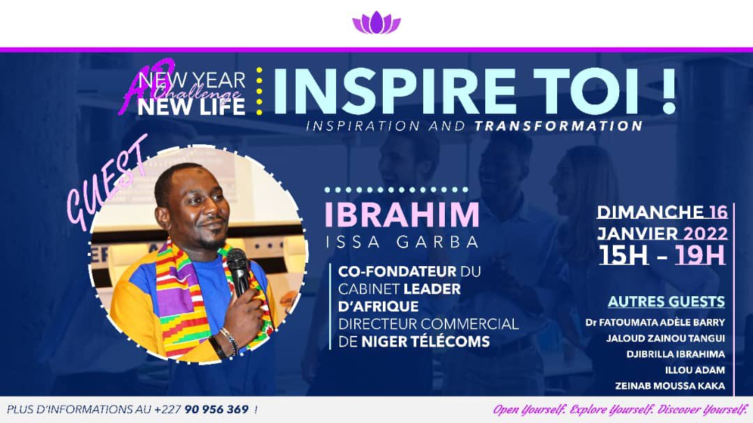 RahimIG2's tweet photo. Hello la Famille ! 😃

Je suis Guest Speaker lors de #INSPIRE #TOI, ce Dimanche 16 Janvier 2022, organisé par #AB #COACHING #International, en clôture du #AB #NEW #YEAR #NEW #LIFE #CHALLENGE!

Écrivez par WhatsApp à ce numéro +227 93 723 767 pour avoir plus d'informations ! https://t.co/Hd4u6z5PM3
