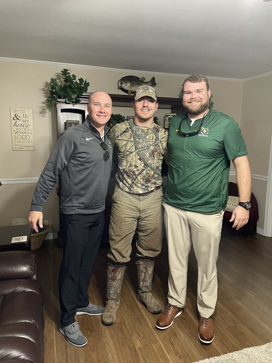 Thanks Belhaven coaches @CoachStew_BU and @CoachLuckeyBU for coming by to visit today!