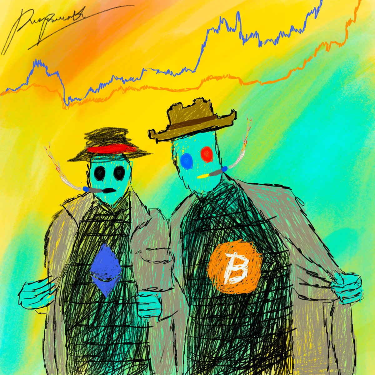 ♣️ ContemporaryMettiOne artwork raffle for Standa holders. 

Please only enter if u hold a Standa.
opensea.io/collection/sta…

1 Standa patron will win 1 of the ContemporaryMettiOne. 
opensea.io/collection/con…

To enter:
♦️Like &amp; RT
♦️Comment whatever u like

Winners in 24 hours.