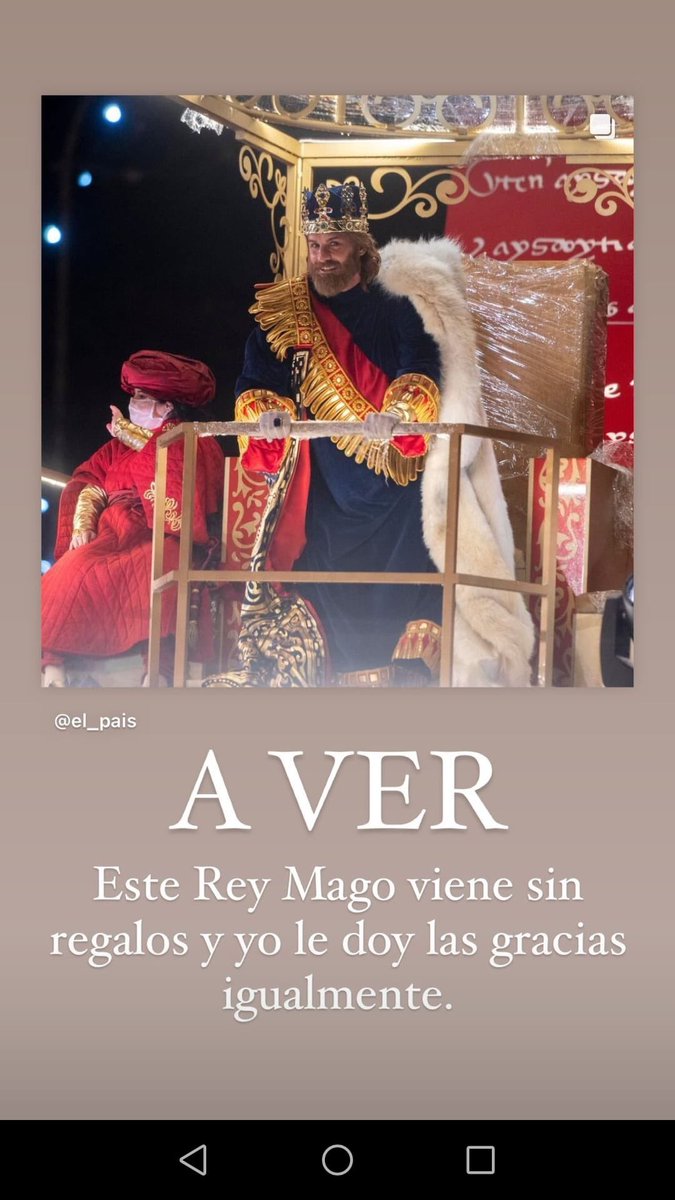 MariaChamberi's tweet photo. Culpo al Ayuntamiento de Madrid de mis expectativas de Rey Gaspar (y Baltasar también) @MADRID #lapandemianoshasentadofatal #mamisunarecompensaporfin https://t.co/kF2KijmPQ9