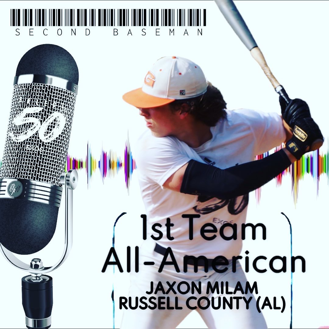 Select50Sports's tweet photo. Introducing the INF of the ‘21 EXOS Select 50 Baseball 1st Team All-American Team, led by @AuburnBaseball commit @LandonR72472989, @XavierBASE commit @domjackson2022, @WeAreSouth_JAGS commit @jaxonmilam, &amp; D1 recruit @ReavesDrew. #MLB #mlbdraft #ncaabaseball #exosfamily https://t.co/5T0C3Zijs9