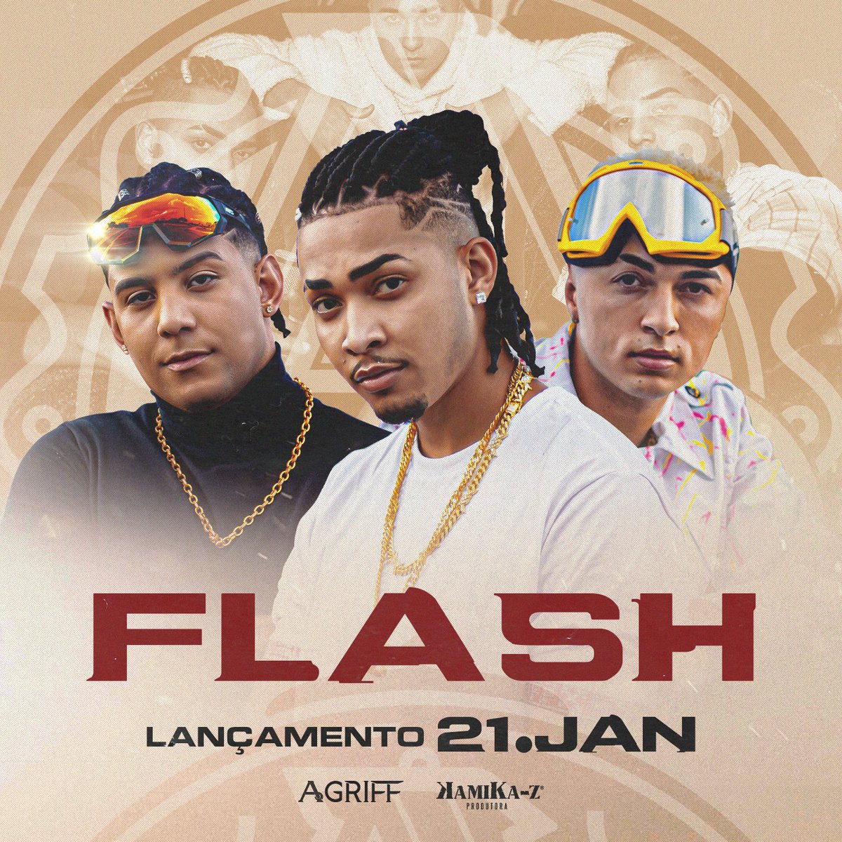 Agriffoficial's tweet photo. Salve, galera! Estamos aqui para anunciar o nosso primeiro lançamento, vai ser no dia 21 de Janeiro (Sexta-feira) com a música “FLASH”. Ansiedade a mil para apresentar o primeiro trabalho da AGRIFF. 🔥🎵 Compartilha! https://t.co/GicUozCxrk