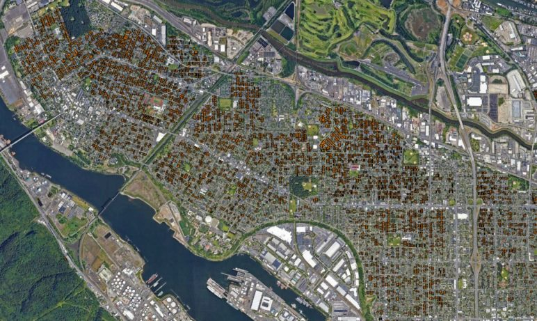 andersem's tweet image. How common are lots with a potentially buildable backyard?

Local gentleman &amp;amp; professional @altafieldnotes GIS nerd @MikeSellinger helped me answer this for @Sightline: 23,486 low-density residential lots in Portland meet a few basic specs.

It's almost one in six lots.