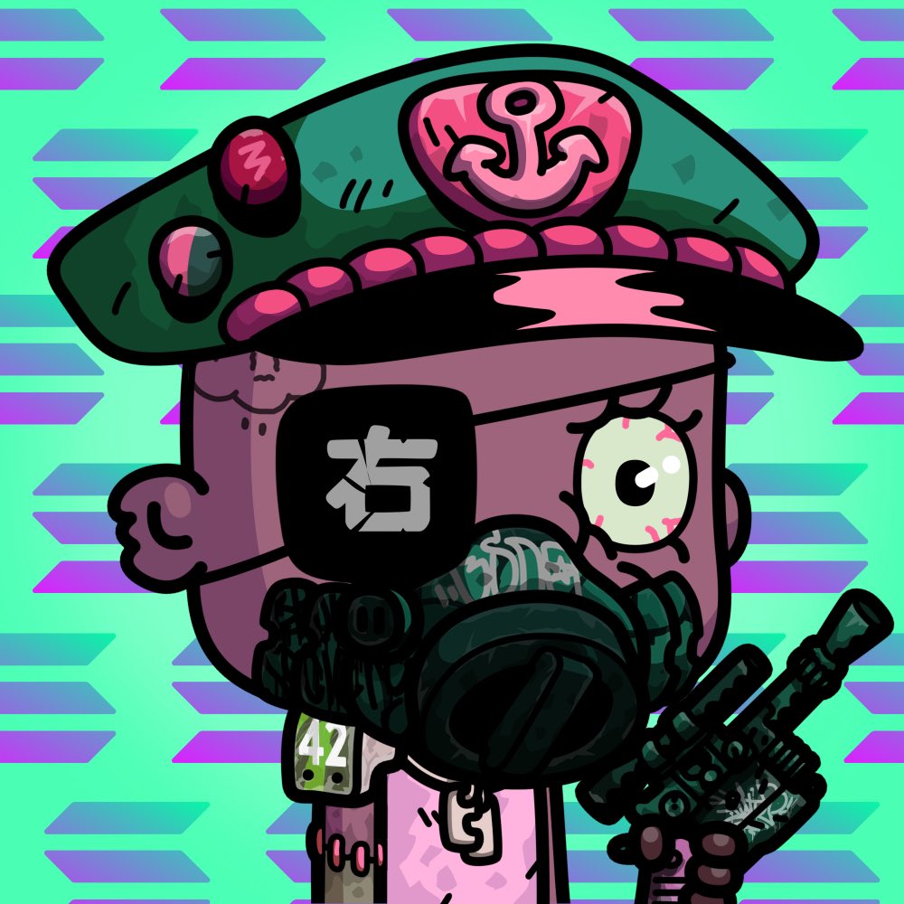 DinkerBur's tweet photo. @jacksettleman Went to town on @WastelanderZNFT https://t.co/VQ2sqFuQ0H