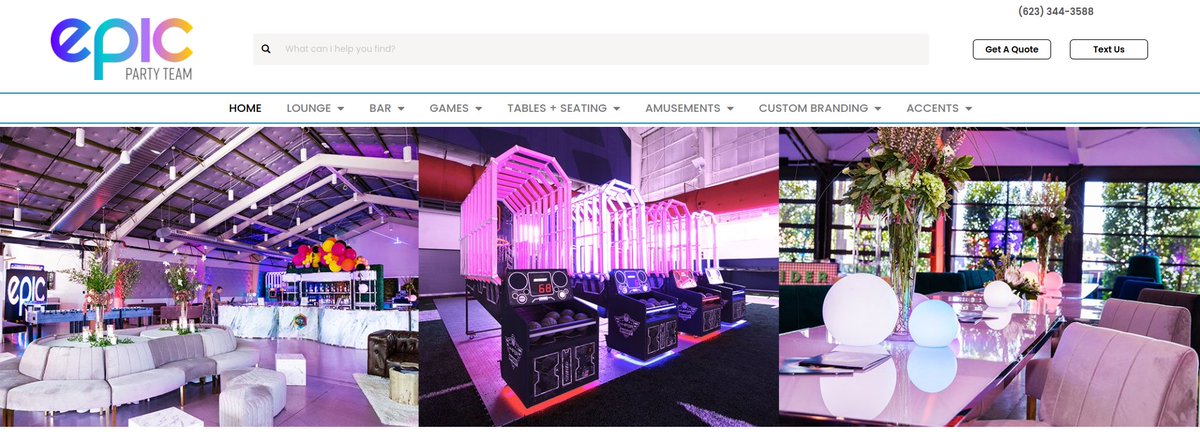 epicpartyteam's tweet photo. Our new website is live! Check it out!
https://t.co/YtOnJF0yGp https://t.co/IVJPY7cH1r