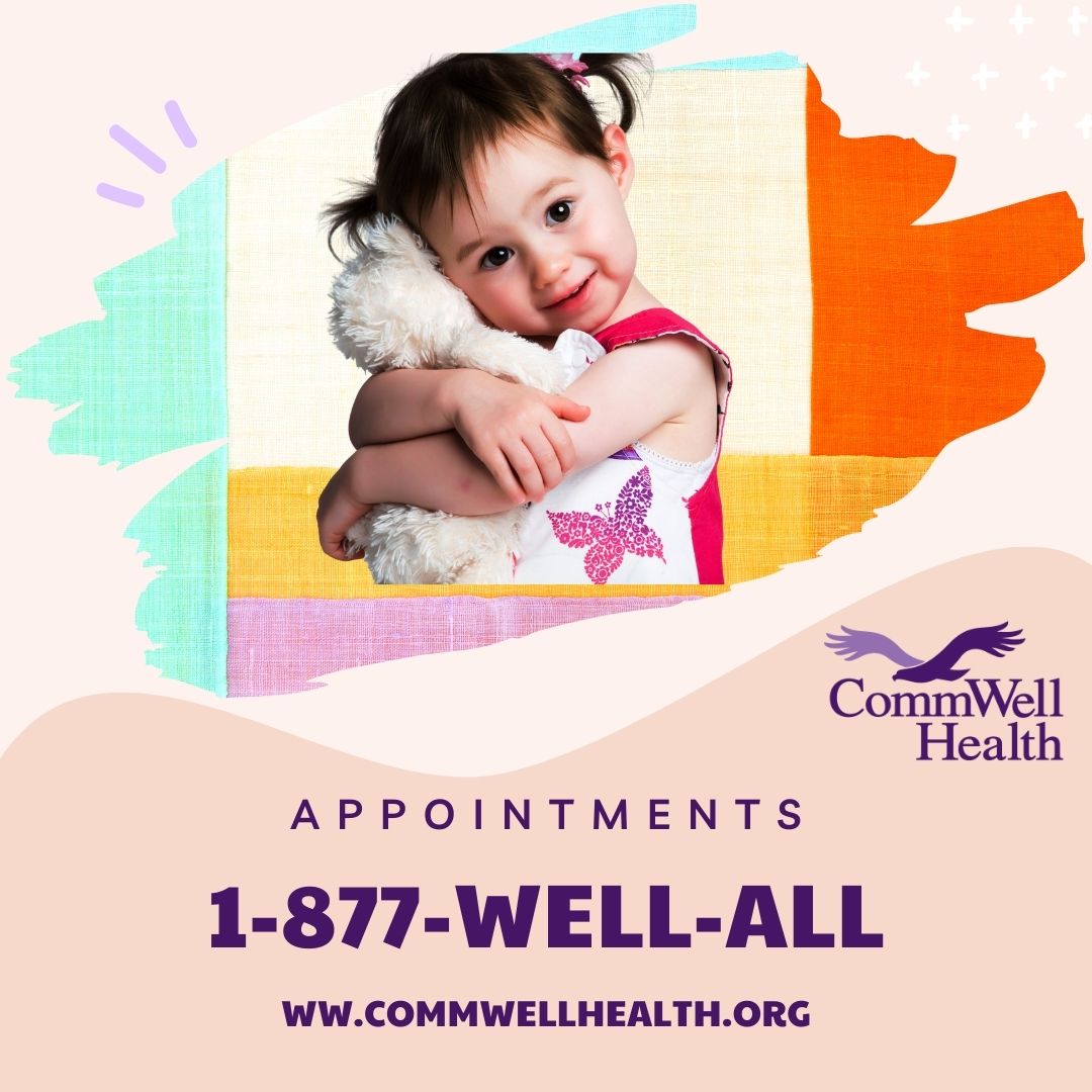 _commwellhealth's tweet image. Regular #wellchildvisits and #immunizations help keep children on track for lifelong health. If your child is due for a check-up or #vaccines, call CommWell Health at 1-877-WELL-ALL for an appointment. bit.ly/3EXcWhD