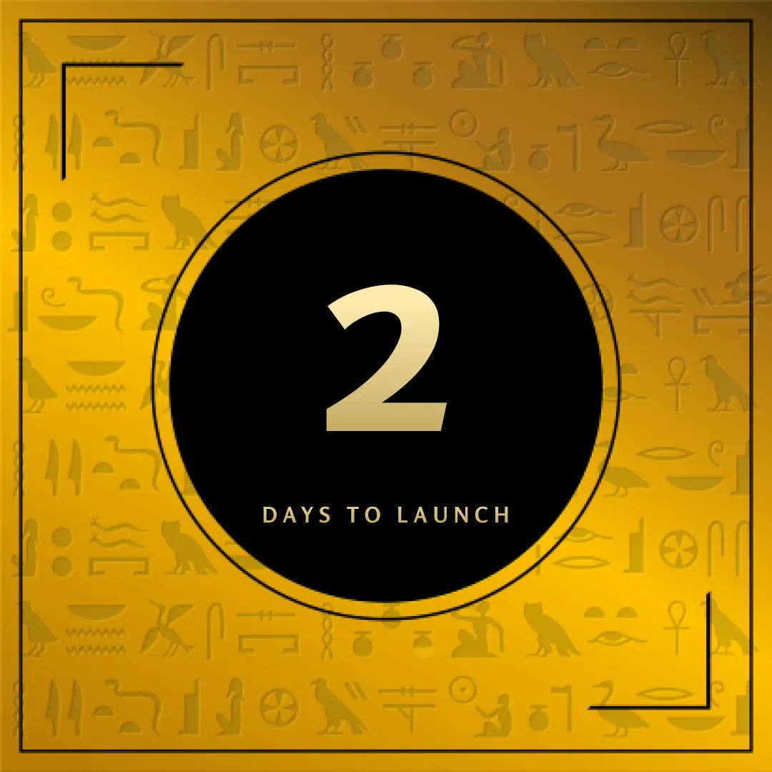 CryptoPharaohs_'s tweet photo. We are just 2 days away! In 2 days #TheGateOpens
Did you hear me? Just 2 days!!! 🤯
https://t.co/Z6kspRlM4j
https://t.co/uA3fUQktZK https://t.co/ntJaKzFzrZ