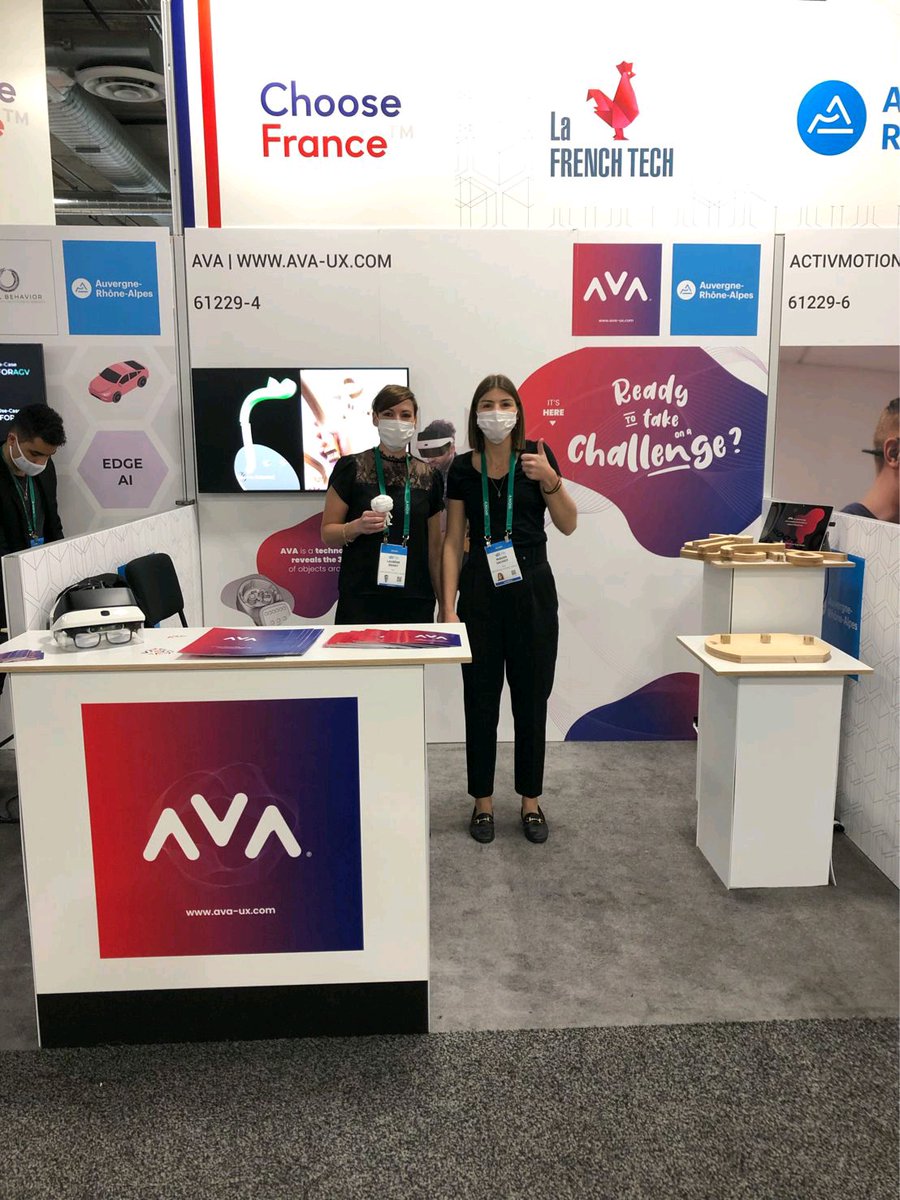 AVA_UX's tweet photo. [ J1 au @CES de Las Vegas ] Here we are ! 🤩 Que quelques heures de salon, et déjà des retours positifs sur notre technologie innovante. #CES2022
Retrouvez- nous au Hall G stand 61229-4. https://t.co/pvT8NLQEZZ