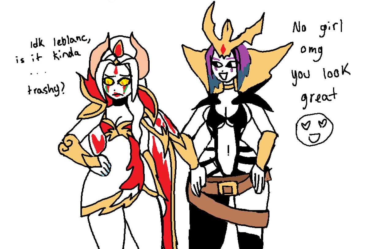 bunny_babbits's tweet image. Yasssss leblanc prestige xayah is my favorite ❤️❤️❤️ #xayah  #yasssss #gogirlgiveusnothing #slay #ArtofLegends