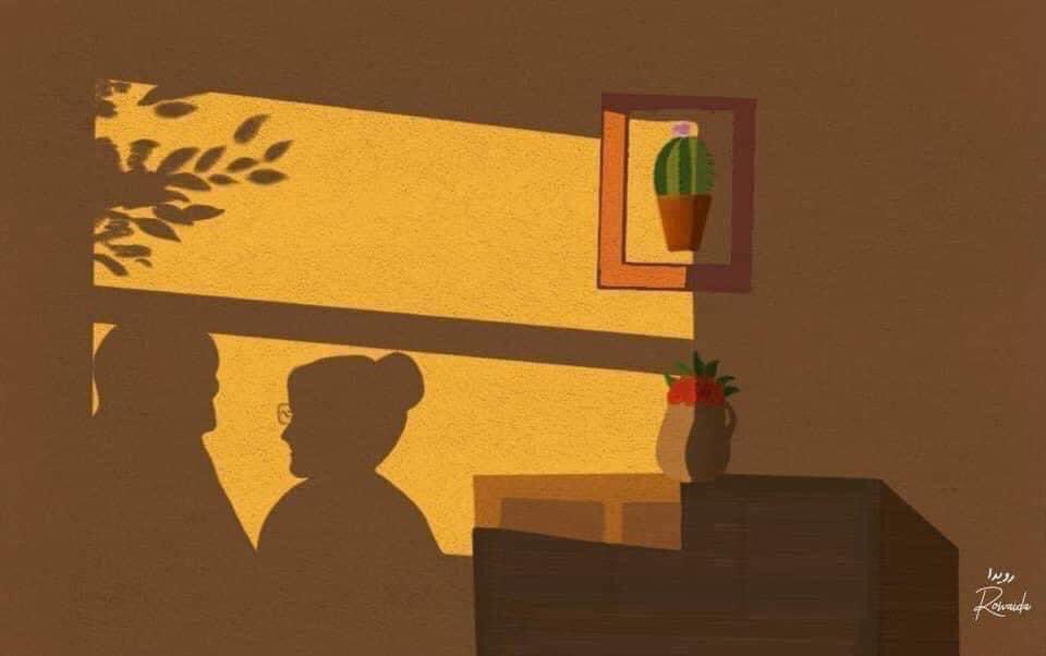 "ويكفينا من الدنيا طمأنينة قلبٍ صادق يرافقنا؛ نأنس به ويؤنس بنا"♥️