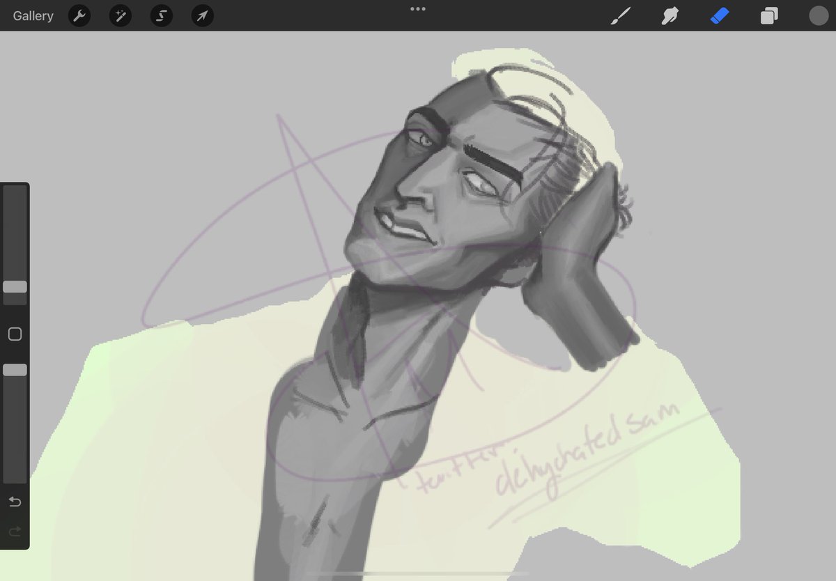 DehydratedSam's tweet image. So things have escalated since the last sketch 👀 #Silco