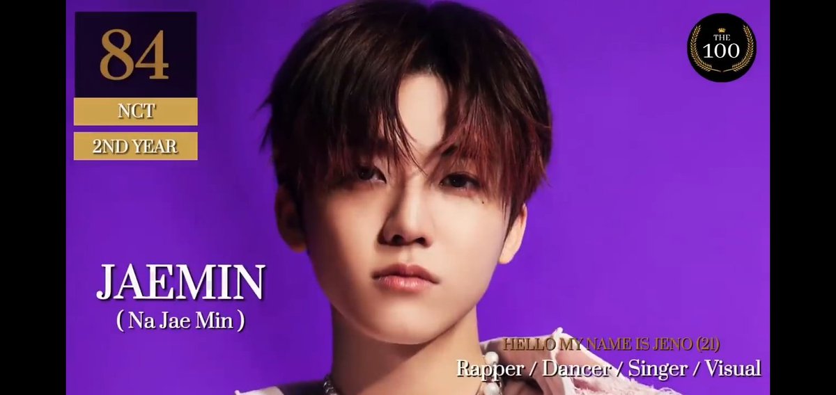 UpdateKBoys's tweet photo. Lista do ‘Os 100 rostos mais bonitos do Kpop 2021’ da @thetop_100:

84. Jaemin (NCT DREAM)
83. Hwanwoong (Oneus)
82. Yuta (NCT 127)
81. Mashiho (Treasure) https://t.co/EeGnbGGqmB